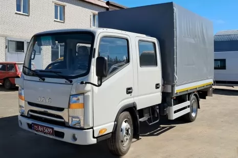 Изготовлена новая бортовая платформа на базе JAC N56DC