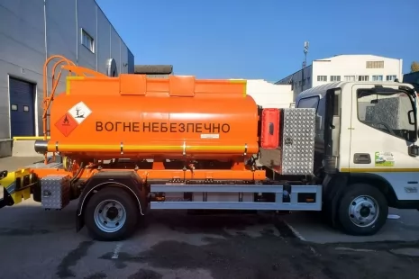 Изготовлен очередной автотопливозаправщик на FOTON с интересным дополнением в конструкции