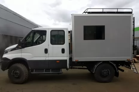 В Карпатах будет работать новый бригадный автомобиль на базе IVECO DAILY 55 SW 4х4