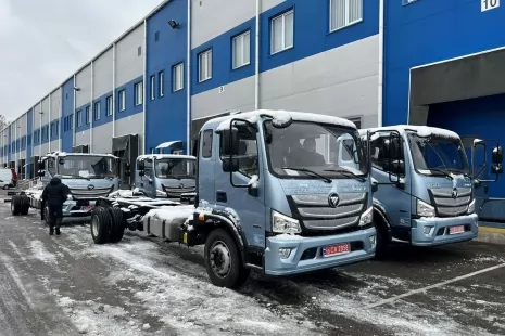 Получена партия FOTON для монтажа специализированными надстройками собственного производства