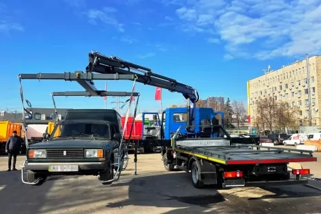 Изготовлен эвакуатор PM 19 P Lift Away на базе МАЗ-4381