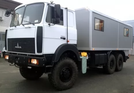 Дом на колесах - Техкомплект выпустил бригадные автомобили с жилым комплексом