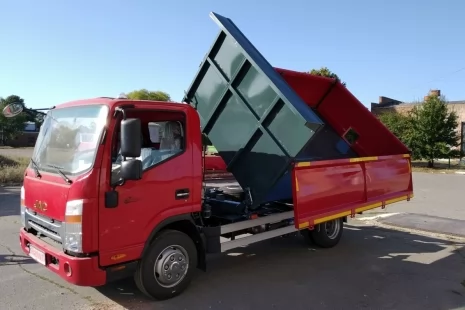 самосвал 4 т на базе jac n 82