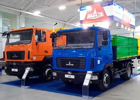 Самосвалы от Техкомплект представлены на выставке АГРОЭКСПО-2021 на стендах дилеров