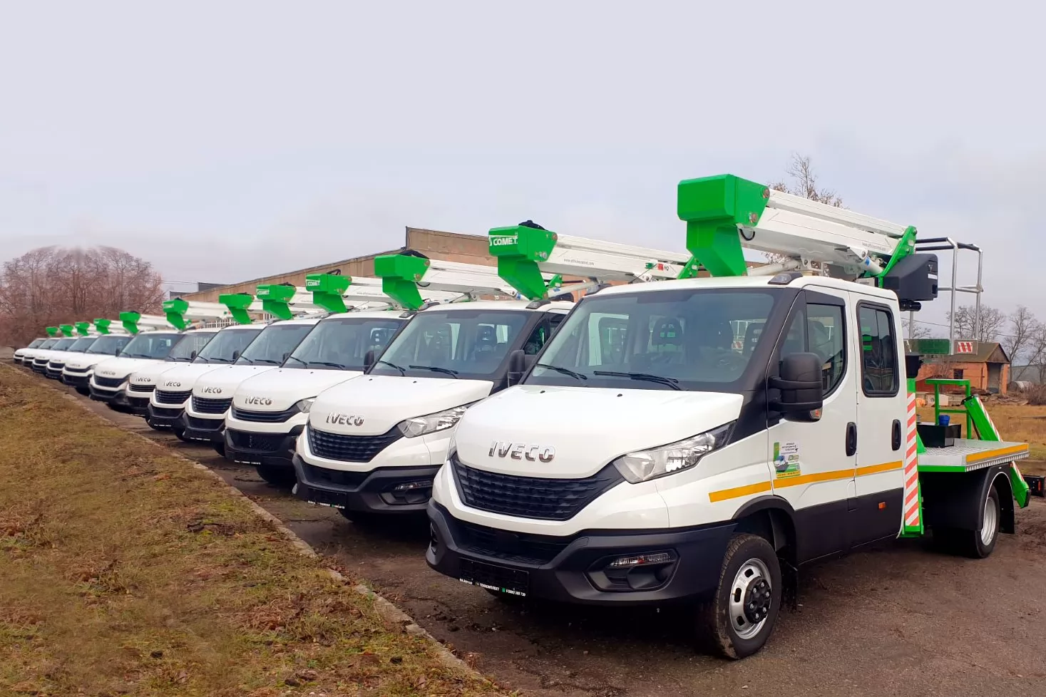 iveco автовышки 14 м