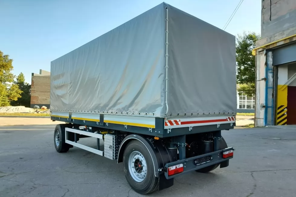 Виготовлено новий бортовий причіп власного виробництва Техкомплект, фото 2