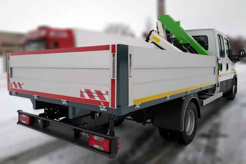 Техкомплект випустив автомобіль на базі IVECO DAILY 60С15D з КМУ СОМЕТ ХС700 А1, фото 5