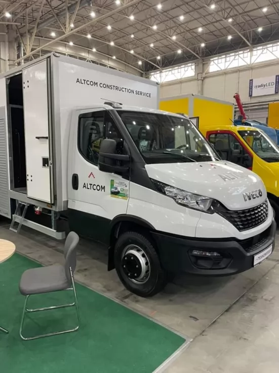 Для ФПГ АЛЬТКОМ виготовлено аварійно-ремонтну майстерню на IVECO Daily 70C16, фото 6
