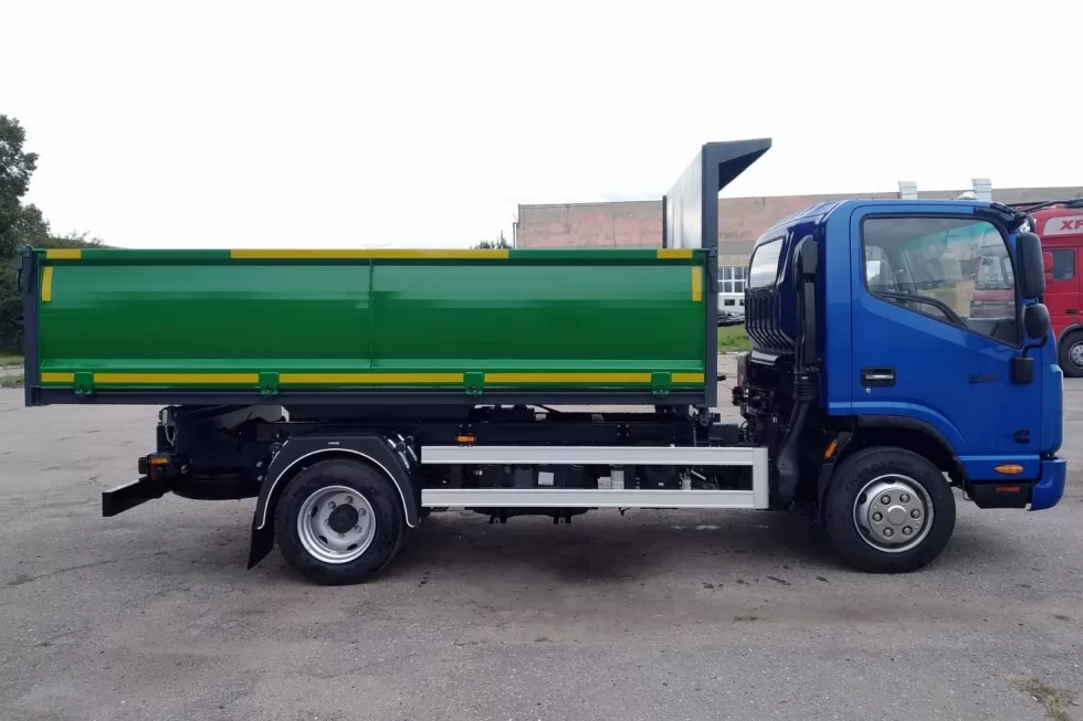 Київські комунальники отримають новий 4-тонний самоскид КОШМАНІВЕЦЬ на базі JAC N82, фото 6