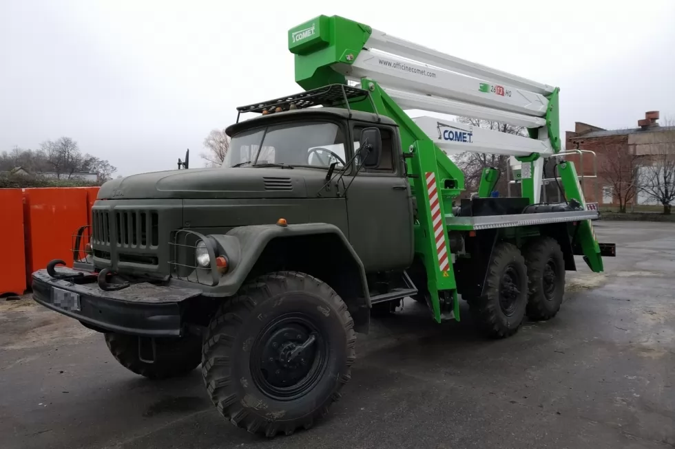 Військові машини ЗІЛ-131 оснастили автовежами 26 | 2 | 13 HQ JIB, фото 16