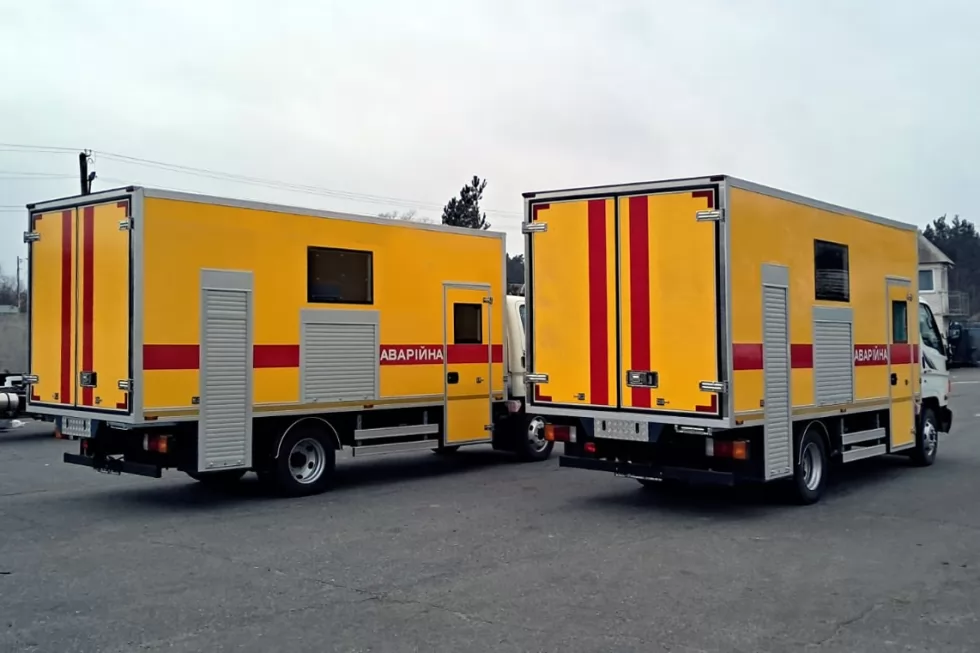 Для відновлення Донеччини зроблено 2 нових аварійно-ремонтних автомобіля, фото 6