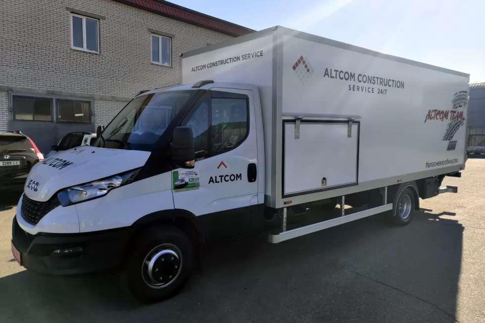 Для ФПГ АЛЬТКОМ виготовлено аварійно-ремонтну майстерню на IVECO Daily 70C16, фото 3