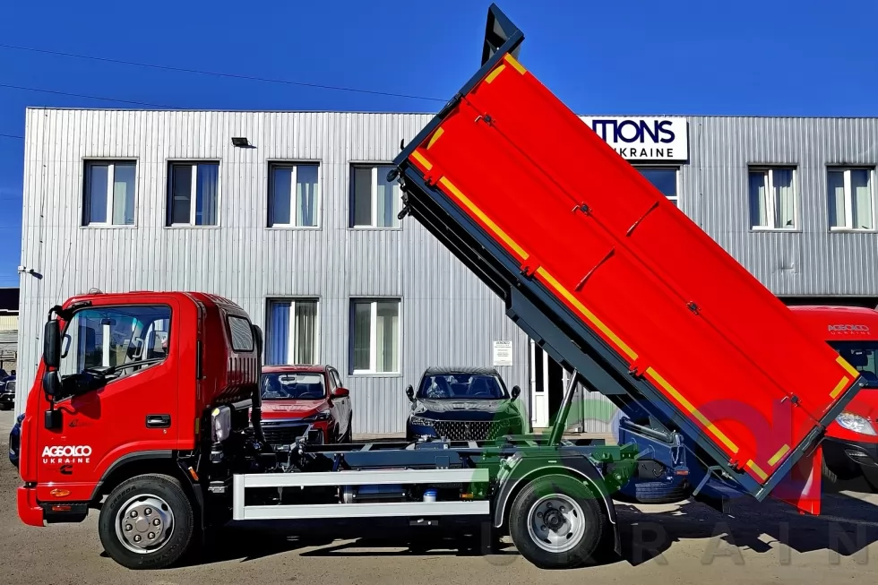 Виготовлено самоскид з надставними бортами на базі JAC N82, фото 8