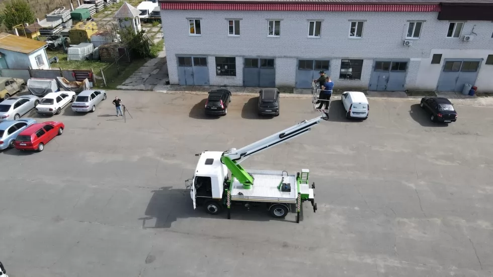 ПП Львівелектросервіс – власник нової автовишки Comet 21 м на базі МАЗ-4371, фото 25