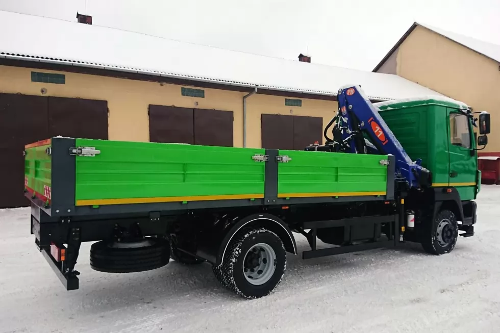 До корпорації Закарпаттяобленерго вирушив працювати новий бортовий автомобіль МАЗ із КМУ PM, фото 3