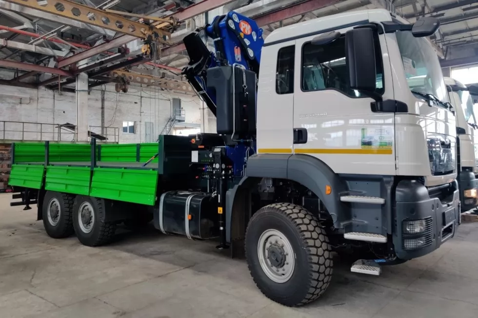 В Україні вперше зібрано та встановлено на MAN 10-тонні крани-маніпулятори PM, фото 16