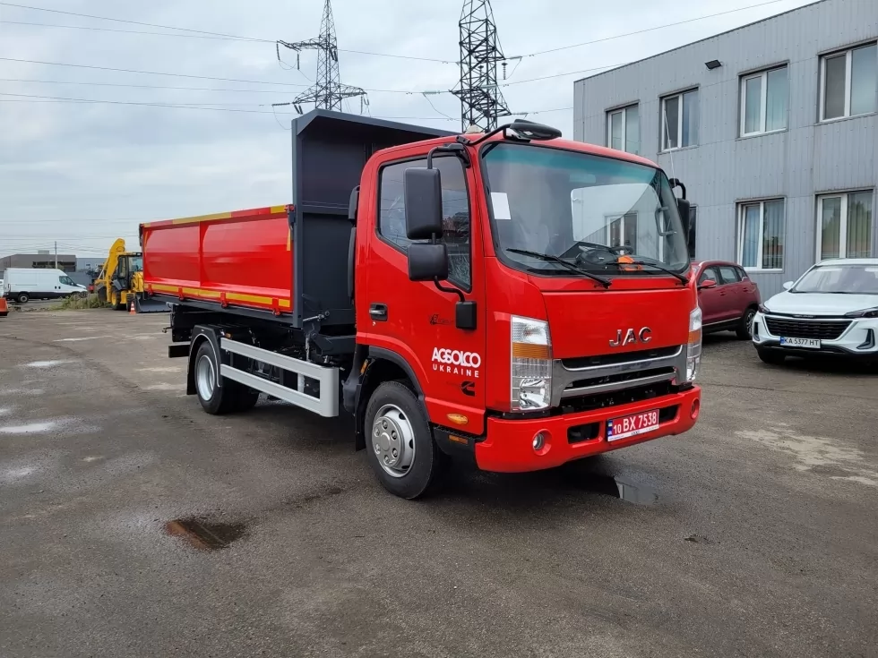 Виготовлено новий 4-тонний самоскид на базі JAC N82, фото 17