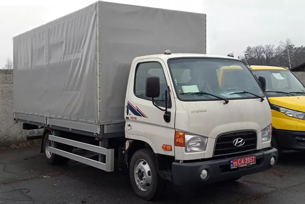 бортовая с тентом