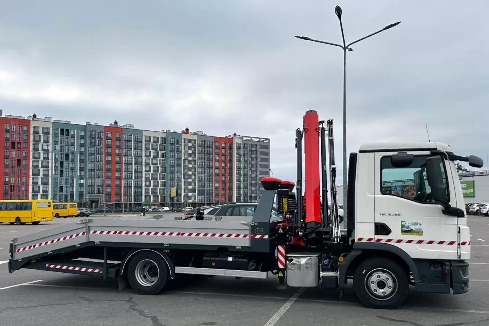 Для поліцейських Одещини виготовлено новий евакуатор ТК-TGL-EVA на базі MAN, фото 11