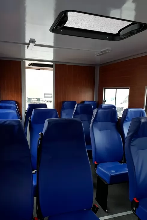 Виготовлено новий вахтовий автобус на базі ISUZU, фото 21