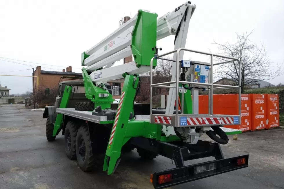 Військові машини ЗІЛ-131 оснастили автовежами 26 | 2 | 13 HQ JIB, фото 18