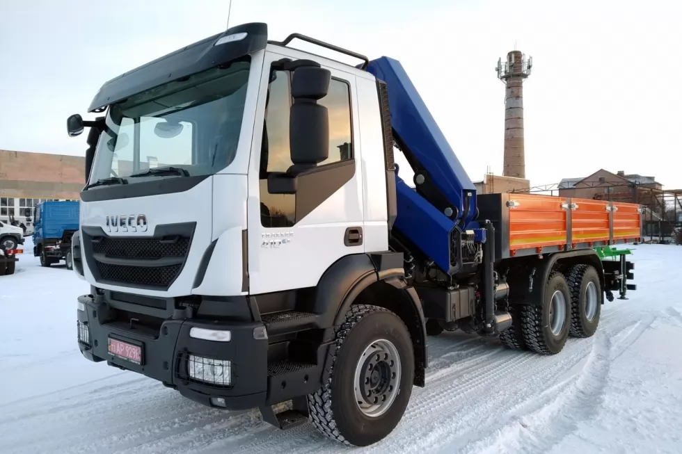 У ГК АВТОСТРАДУ - новий бортовий автомобіль IVECO Trakker з італійською КМУ, фото 5