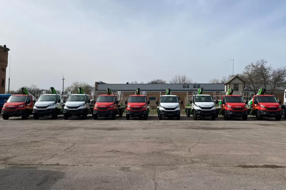 Харківські енергетики отримали чергову партію автовишок на повнопривідних шасі, фото 7