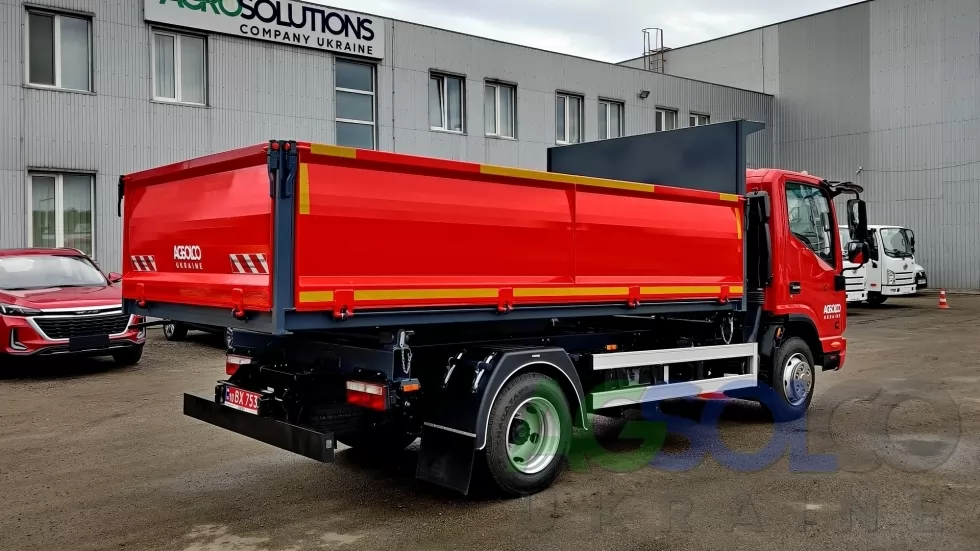 Виготовлено новий 4-тонний самоскид на базі JAC N82, фото 11