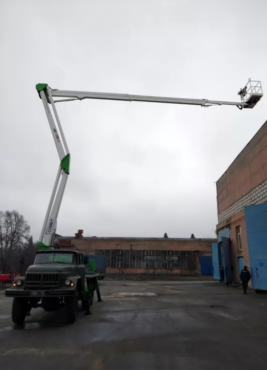 Військові машини ЗІЛ-131 оснастили автовежами 26 | 2 | 13 HQ JIB, фото 17