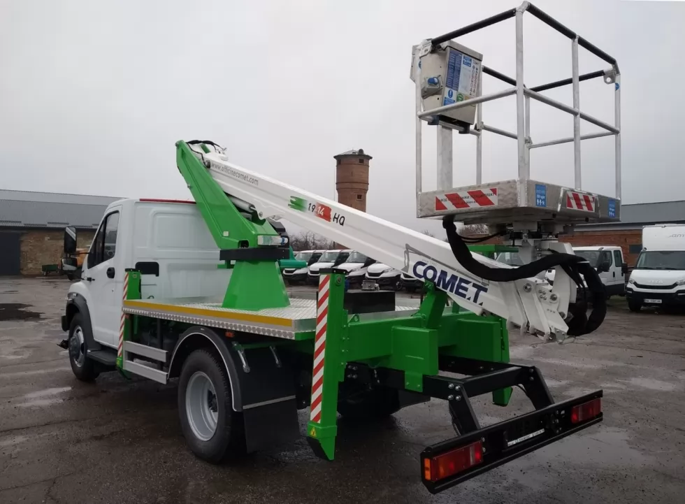 Виготовлено нову автовежу Comet 18 м на базі GAZON Next (HDC Белава), фото 14