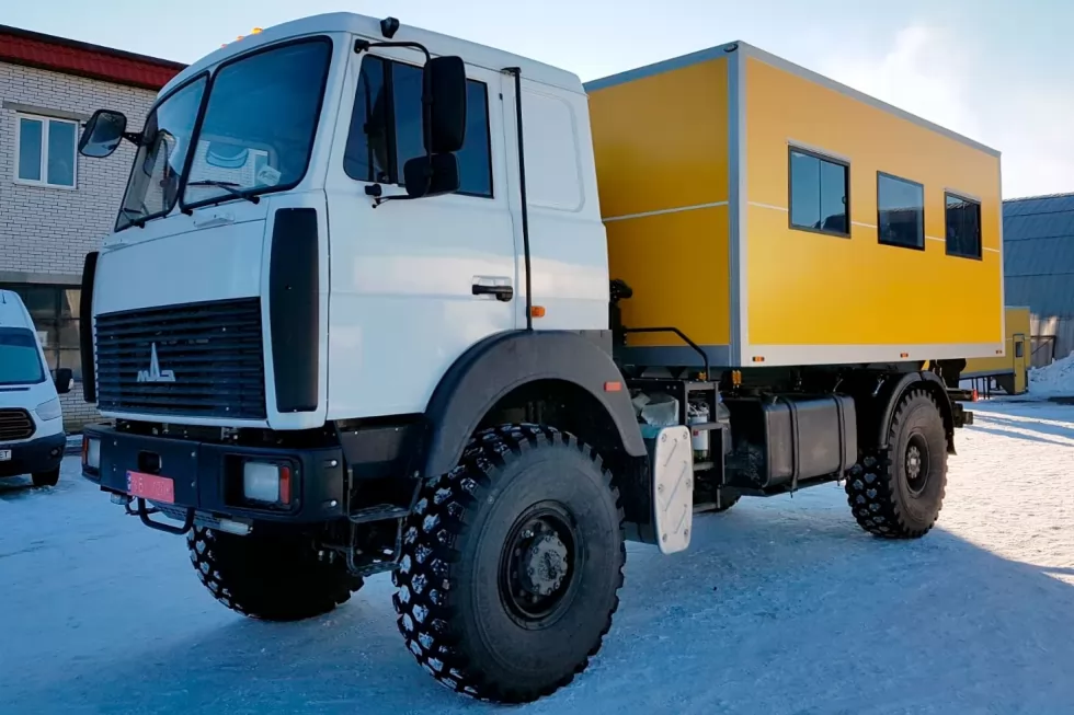 Виготовлено новий вахтовий автобус на базі МАЗ-5316 4х4., фото 4