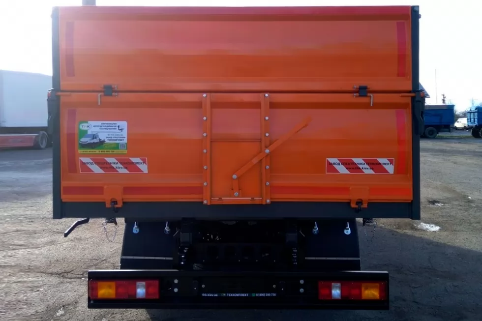 Виготовлено нові 5-тонні самоскиди на базі FOTON Aumark S, фото 5