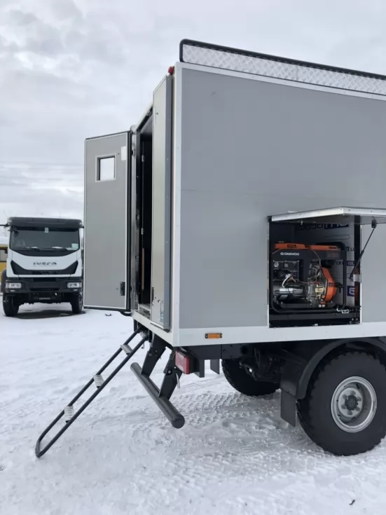 Завершено виробництво спеціалізованої лабораторії на базі повнопривідного автомобіля IVECO, фото 16