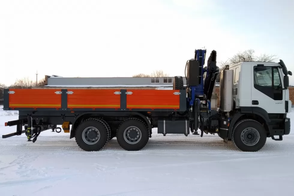 У ГК АВТОСТРАДУ - новий бортовий автомобіль IVECO Trakker з італійською КМУ, фото 2