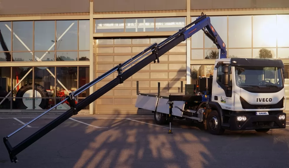 Підприємство Укренерго Західна Енергосистема отримало бортовий автомобіль з КМУ PM 9024, фото 10