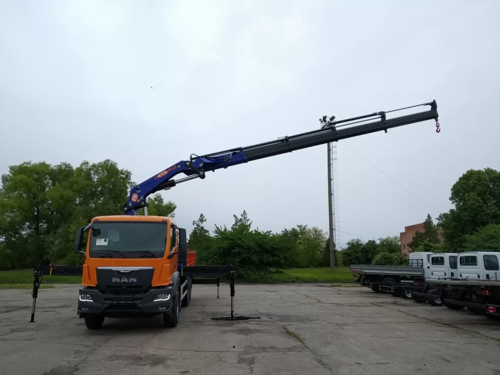 ГК АВТОСТРАДА - власник шести бортових платформ з КМУ PM 47.5 на базі MAN TGS 33.440, фото 7