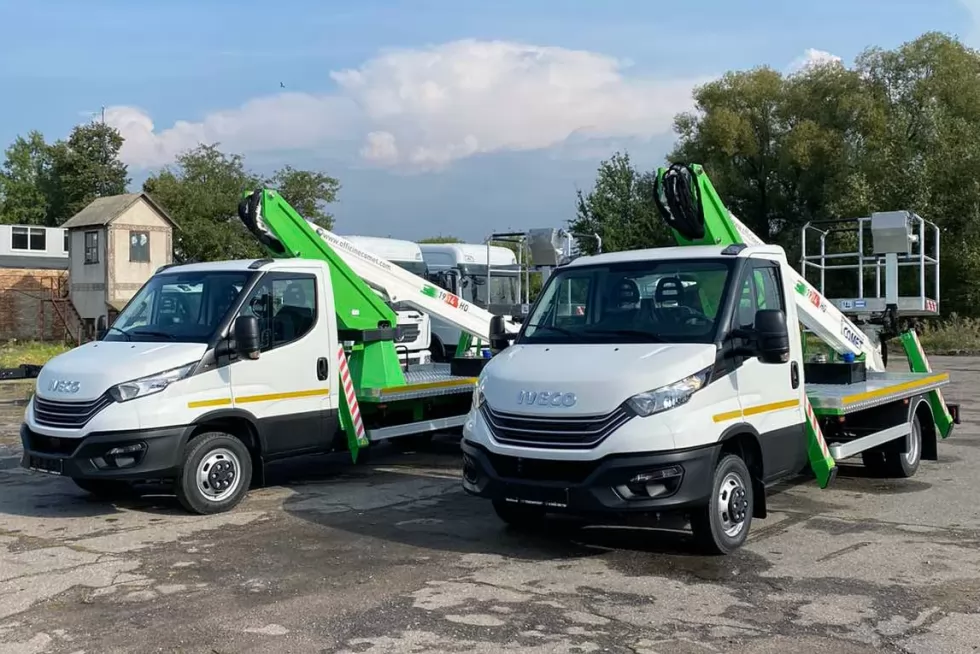 Готується до відвантаження партія найпопулярніших автовишок на IVECO Daily, фото 2