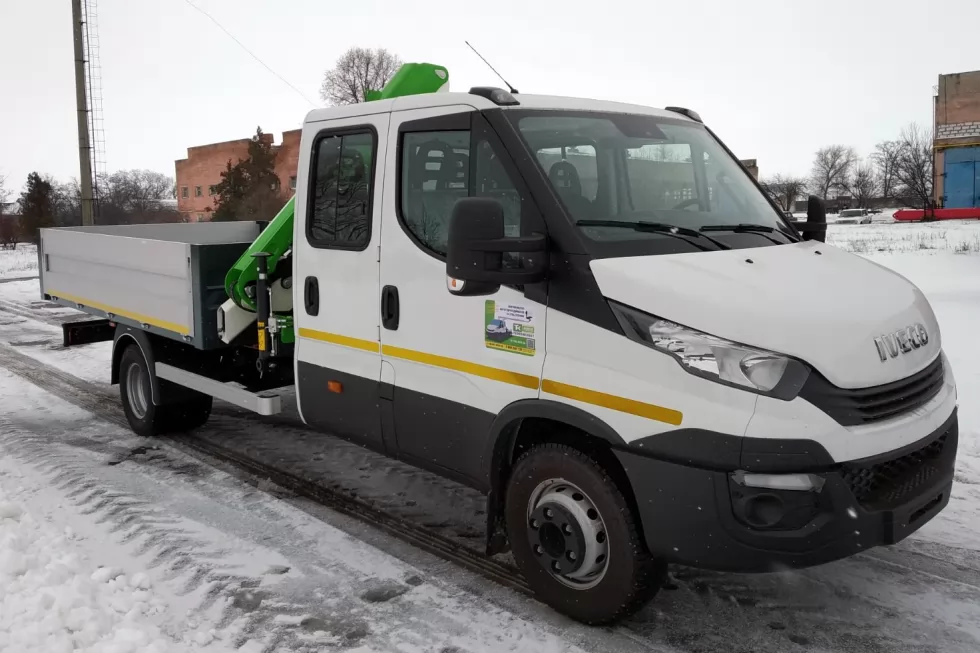 Техкомплект випустив автомобіль на базі IVECO DAILY 60С15D з КМУ СОМЕТ ХС700 А1, фото 4