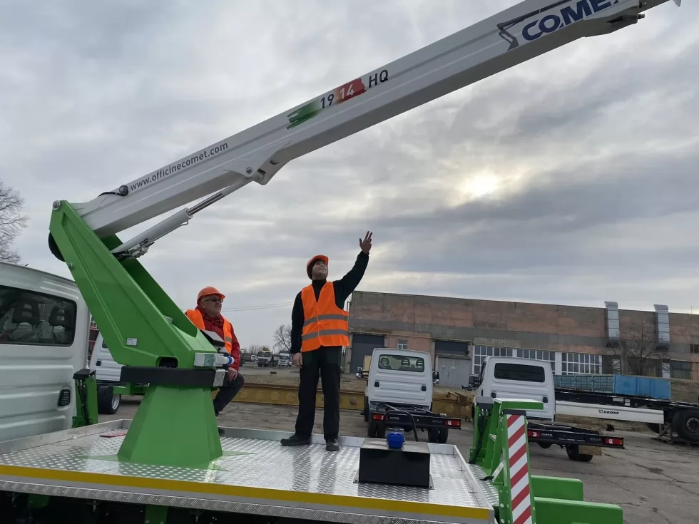 На полтавському виробництві відбулось навчання керуванням автовишкою для одного з замовників, фото 11