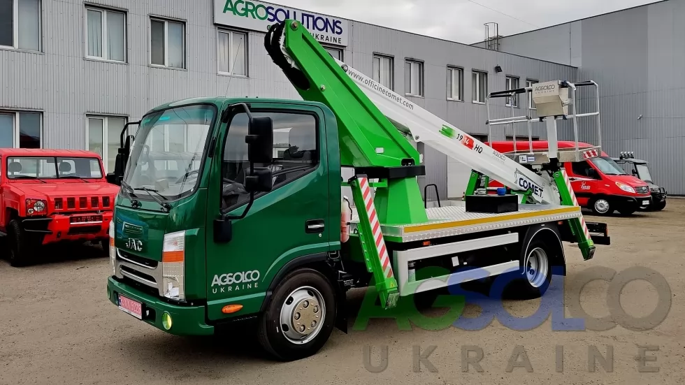 Зроблено ще одну автовежу Comet 18 м на базі JAC N56, фото 9