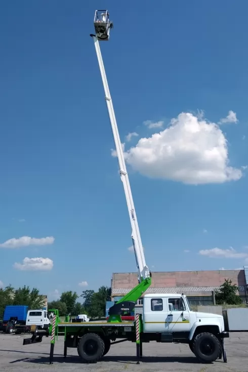 Рівнообленерго купив автовежу Comet 18 на повнопривідному шасі ГАЗ-3308, фото 10