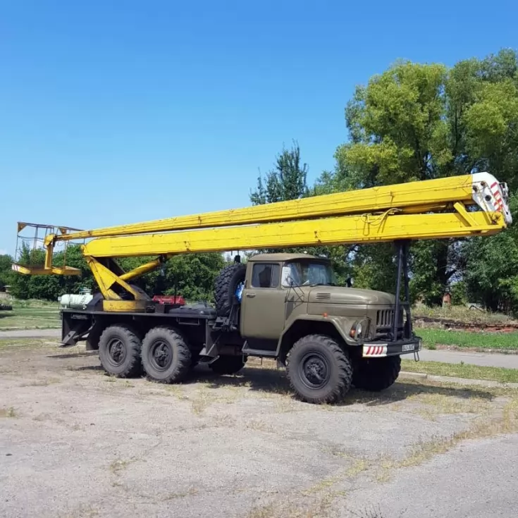 Техкомплект виконав капремонт ліктьового автогідропідйомника ВС-22-01 на базі ЗІЛ-131, фото 16