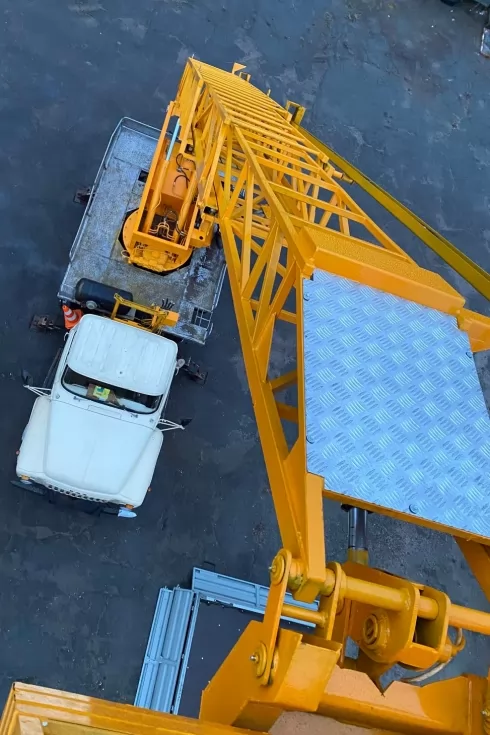 У сервісному центрі Техкомплект відремонтували 17-метрову автовежу, фото 5