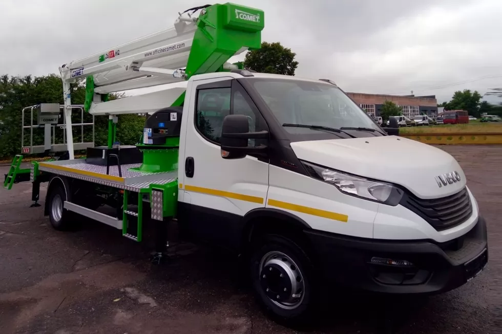 В Дніпрі працюватиме нова автовишка 26 м на базі IVECO Daily, фото 3