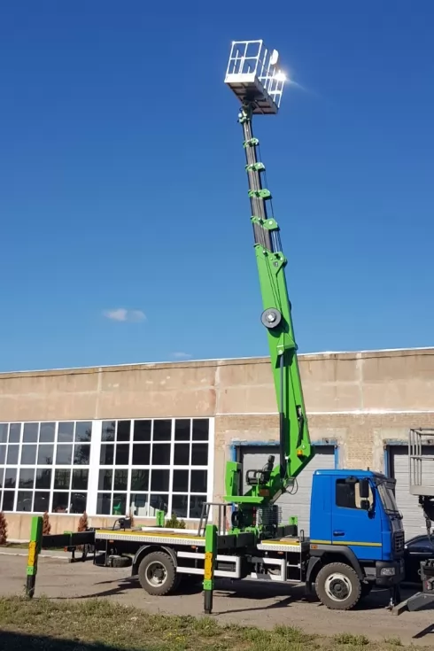 Проведено планове технічне обслуговування автовишки SKYMAN DS-340., фото 3