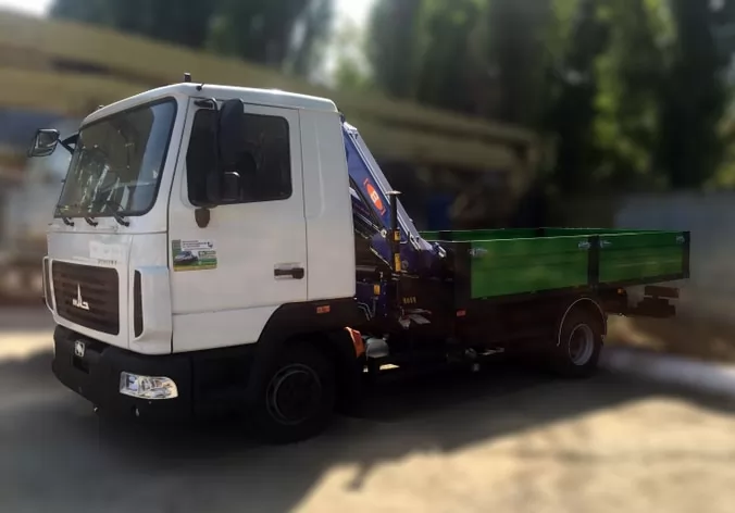 Бортовий МАЗ із краном-маніпулятором PM – тепер частина основних засобів Укренерго на Одещині, фото 3