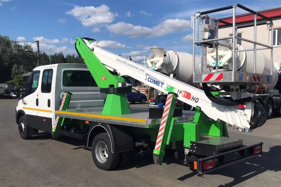 В одному з підрозділів Обленерго в Західній Україні працюватиме автовежа від Техкомплекту, фото 2