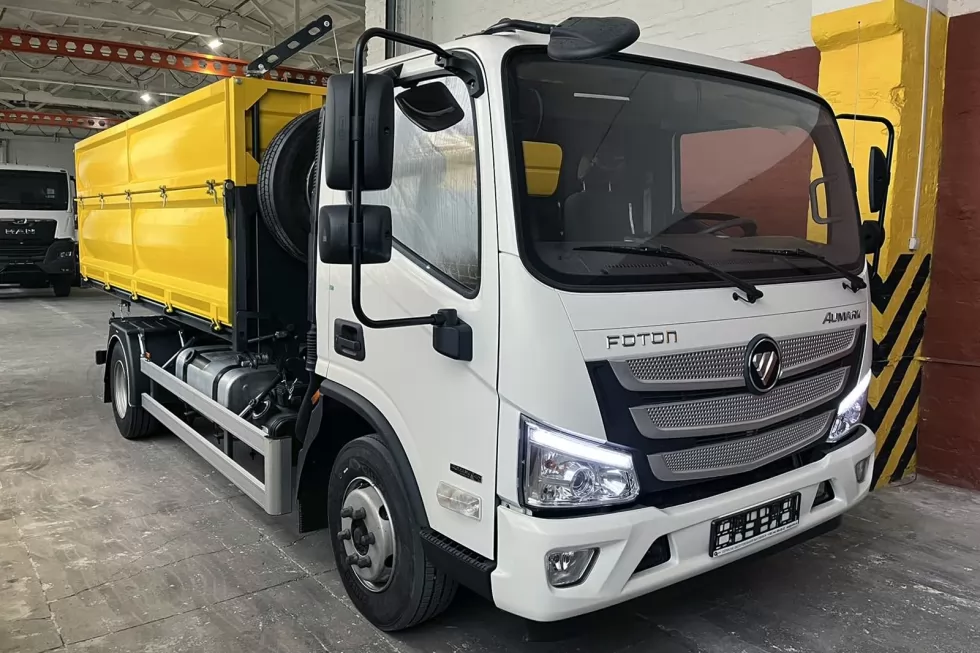 Готується до відвантаження новий самоскид на FOTON Aumark, фото 3