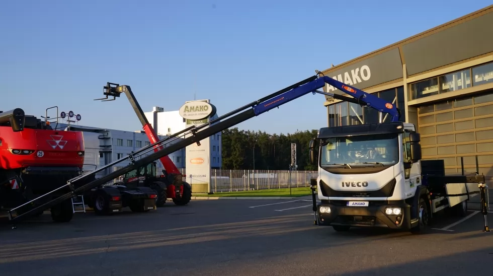 Підприємство Укренерго Західна Енергосистема отримало бортовий автомобіль з КМУ PM 9024, фото 6