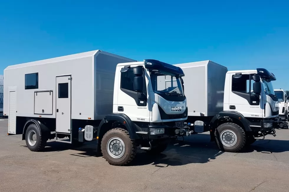Виготовлено 2 бригадних автомобіля на базі IVECO Eurocargo ML110 4x4, фото 8